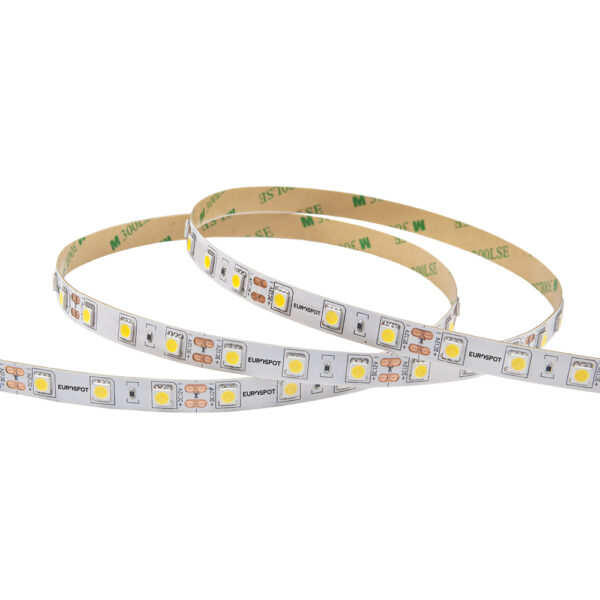 EuroSpot Led Ταινία DC:12V 5050 SMD IP20 14.4W/M 70lm/W 4500K 5m Φυσικό Λευκό