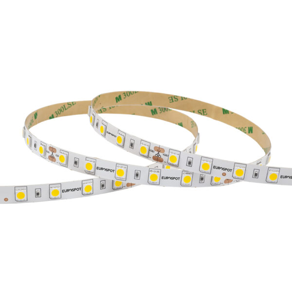 EuroSpot Led Ταινία DC:24V 5050 SMD IP20 14.4W/m 50lm/W 6000K 5m Ψυχρό Λευκό