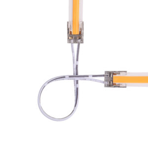 EuroSpot Διπλός Καλωδιακός Σύνδεσμος Ταινίας Led 2Pin για COB 8mm