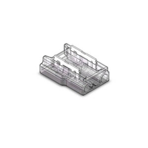 EuroSpot Σύνδεσμος Ταινίας Led σε Καλώδιο 2Pin για COB/SMD 8mm