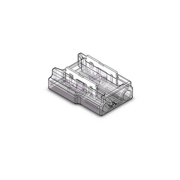 EuroSpot Σύνδεσμος Ταινίας Led σε Καλώδιο 2Pin για COB/SMD 8mm