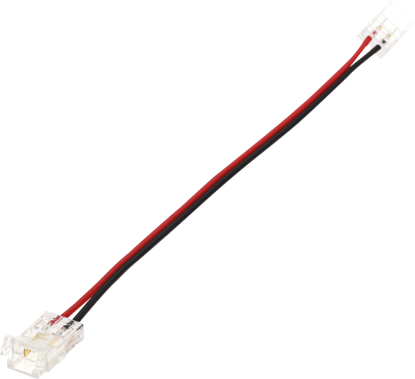 EuroSpot Διπλός Καλωδιακός Σύνδεσμος Ταινίας Led 2Pin για COB/SMD 8mm