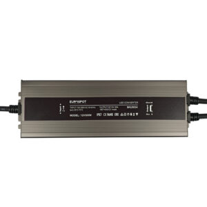 Eurospot Στεγανό IP67 Τροφοδοτικό Led Αλουμινίου 12V 300W