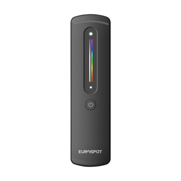 EuroSpot RF 2.4GHz 1Ζώνης Μαύρο Τηλεχειριστήριο RGB+CCT Ταινίας-Led