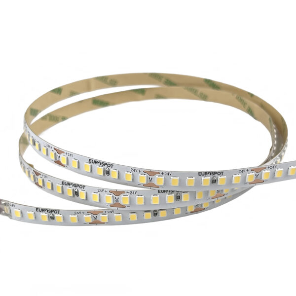 EuroSpot Led Ταινία DC:24V 2835 SMD IP20 4.8W/M 170lm/W 182 Leds/m RA80 4000K 5m Φυσικό Λευκό