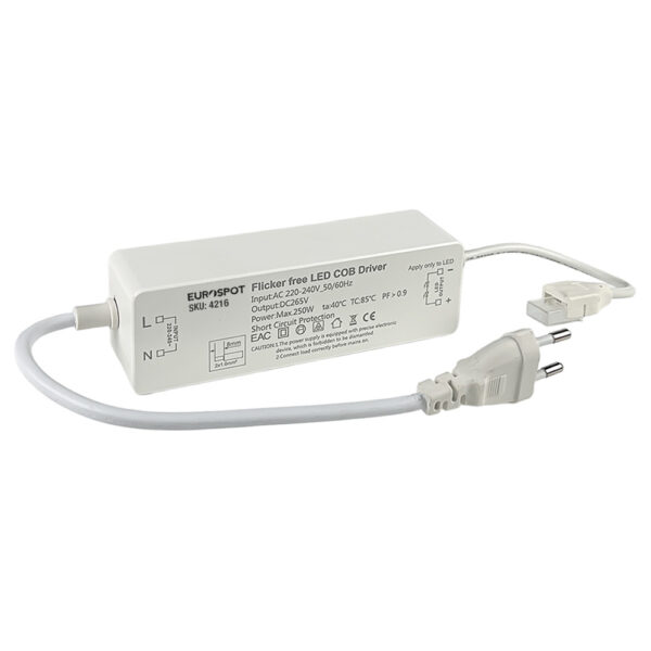 EuroSpot Led 250W Τροφοδοτικό No-Flickering για COB 230V Ταινία Led