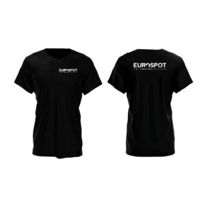 EuroSpot Τ-Shirt Μαύρο Size Small