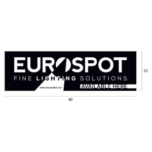 EuroSpot Αυτοκόλλητο 40*12 cm