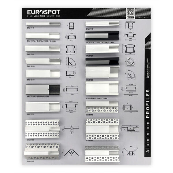 EuroSpot Δειγματολόγιο Προφίλ Αλουμινίου