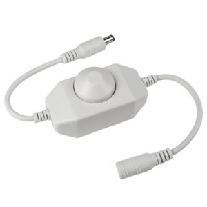 EuroSpot Λευκό Περιστροφικό Led Dimmer Γραμμής DC: 12-24V