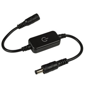 EuroSpot Touch Led Dimmer Γραμμής Μαύρο DC: 5-24V