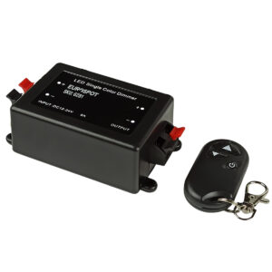 EuroSpot Led Kit Controller+ KeyChain Remote RF 2.4GHz 3keys για Μονόχρωμη Ταινία Led DC: 5-24V